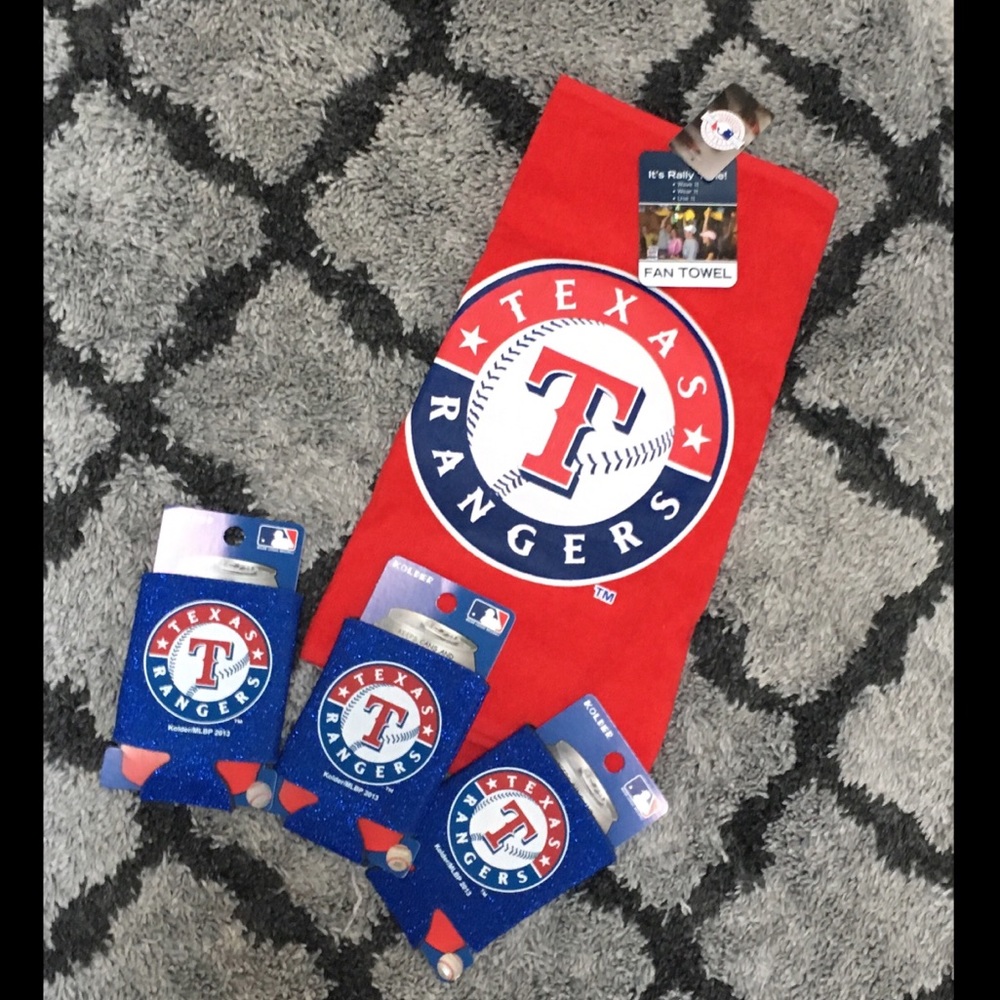 NEW Texas Rangers fan tailgate set!